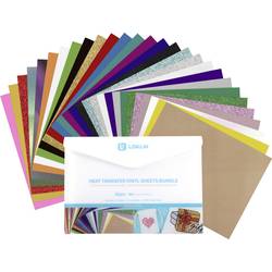 Loklik Heat Transfer Vinyl Material Bundle Gestaltungsset SG-HTV-1678-US-L-B2B