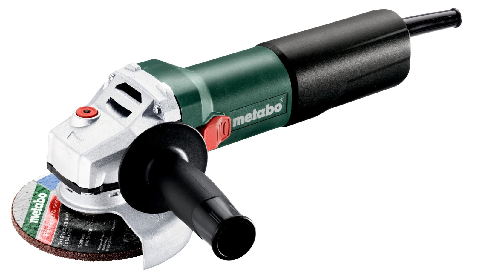 Metabo Angle Grinder Set WEQ 1400-125 met M-Quick Clamping Nut