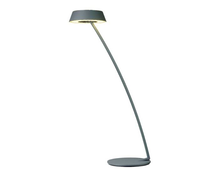 Oligo Tischleuchte Glance gebogen - Grau matt Clean, Design, Min