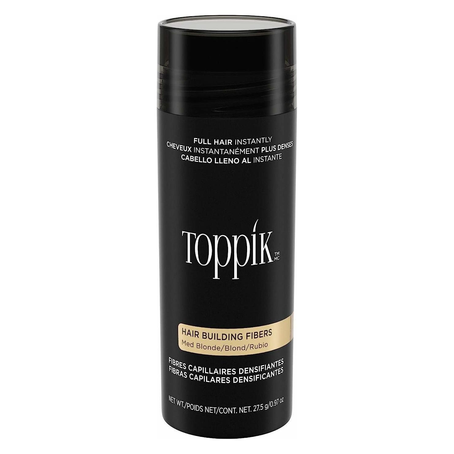 Toppik Hair Building Fibers - Medium Blonde 27,5 gr (Volumenpuder) (667820012080)