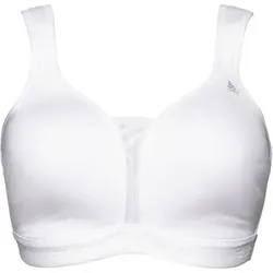 ODLO Damen Sport BH  Sport bra PADDED HIGH, Größe 95B in Weiß Weiß