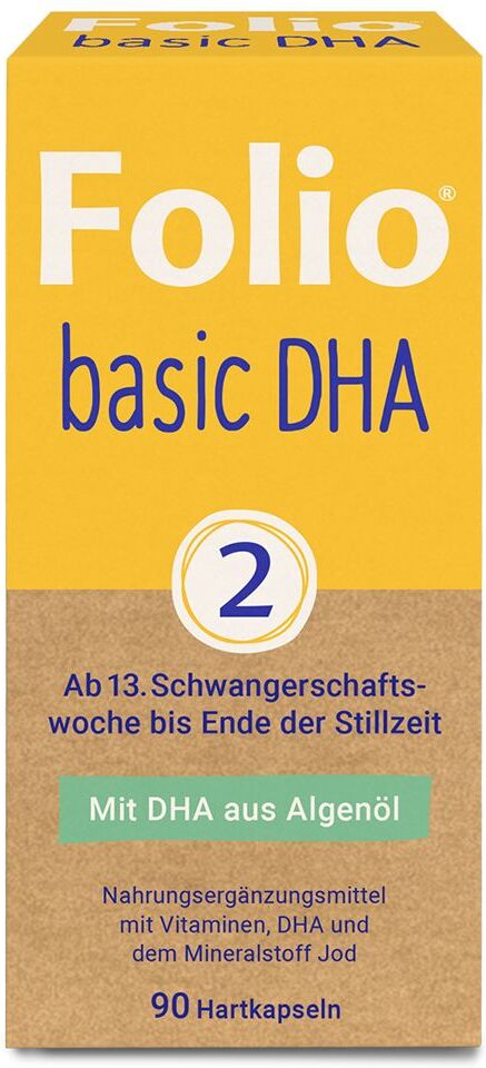 Folio 2 basic DHA Hartkapseln 90 St