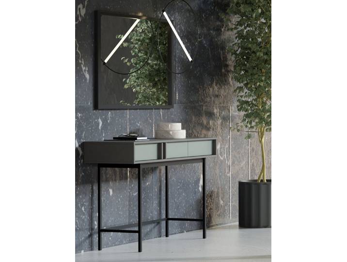 Compleo Konsolentisch mit 2 Schubladen MALTS, Elegant design, Schminktisch modern