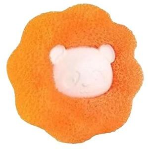 Uplifted Finds Reusable Laundry Pet Hair Remover Ball Fleet yellow 1 Pc