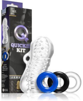 Blush Jerk Off Quickie Kit conjunto de acessórios eróticos . Jerk Off Quickie Kit