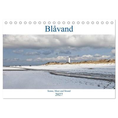 Blåvand - Sonne, Meer und Strand (Tischkalender 2027 DIN A5 quer), CALVENDO Monatskalender
