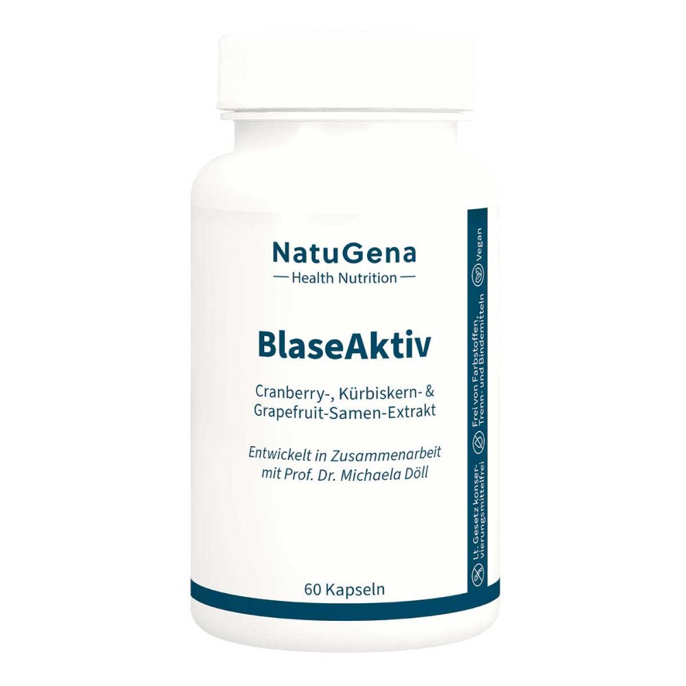 NatuGena GmbH Blaseaktiv Cranberry+vitamin B2+biotin Vegan Kapsel (n) 18213328