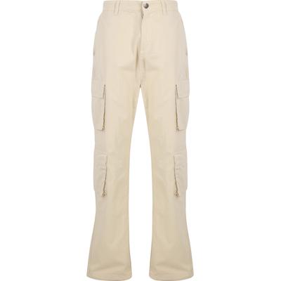 Cargohose DEF "DEF Herren DEF Cargopant", Herren, Gr. 32, Normalgrößen, beige, 97% Baumwolle, 3% Elasthan, unifarben, normal, Hosen Cargohose