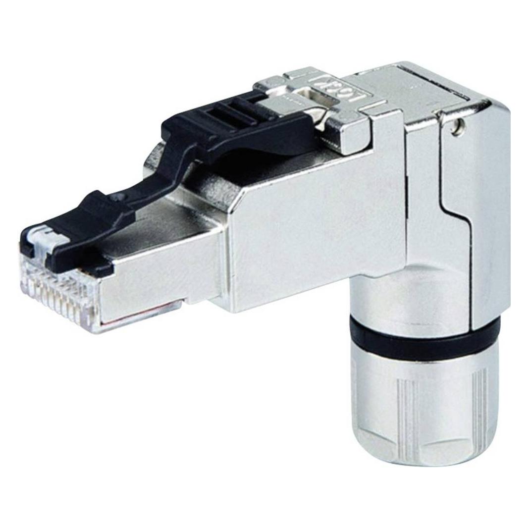 Telegärtner RJ45 Stecker gewinkelt, feldkonfektionierbar (J00026A4004)