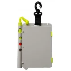 M&M - Doppel Schreibtafel mit Stift und Karabiner - 2x12x17cm