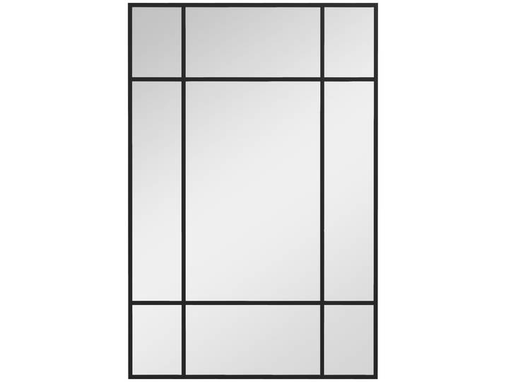Miroir mural rectangulaire Homcom 90X60 cm avec cadre en métal