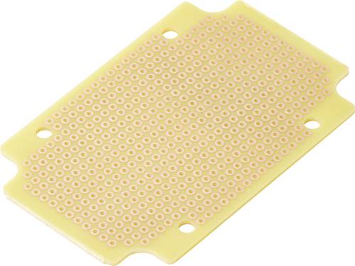 TRU Components Experimentierplatine Hartpapier (L x B) 80mm x 52mm 35µm Rastermaß 2.54mm Inhalt 1St.