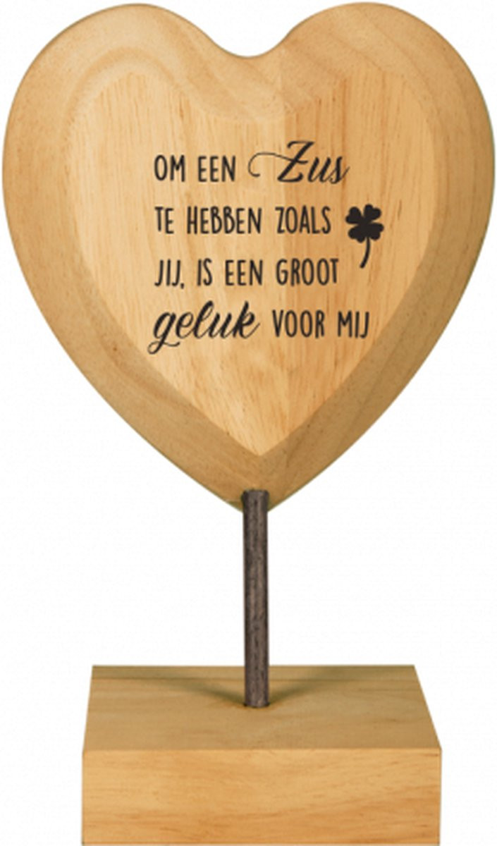 Paper dreams Houten hartjes Zus