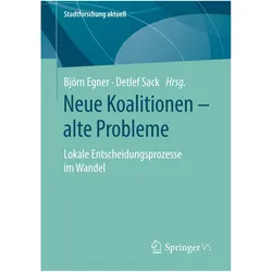 Neue Koalitionen - alte Probleme, Fachbücher von Björn Egner, Detlef Sack