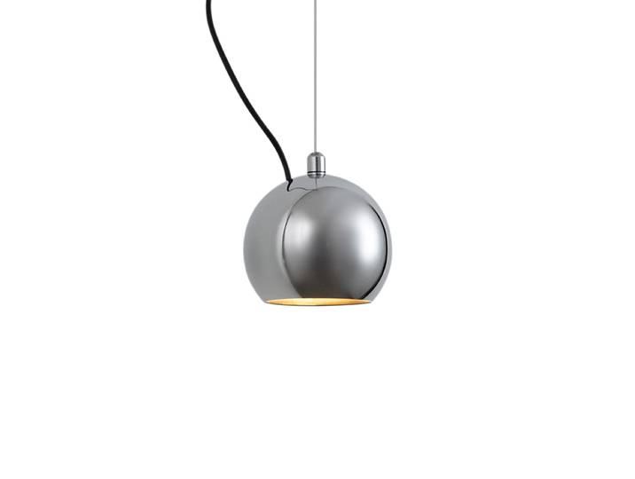 Suspension design chromée pour système de rail monophasé -