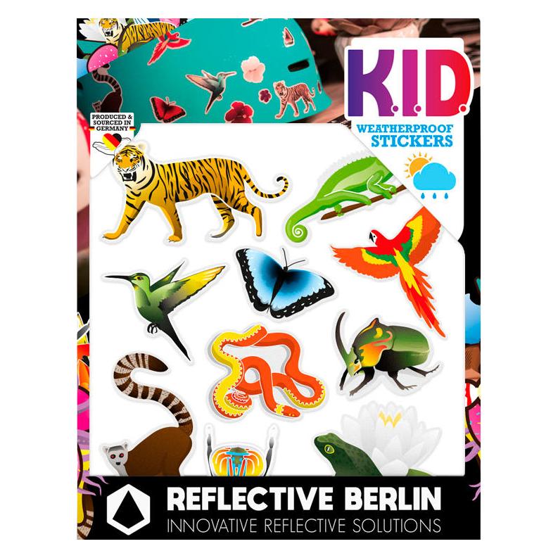 Reflective Berlin K.I.D. Reflexaufkleber Jungle Einheitsgrösse (RB1947)