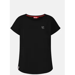 Derbe Robbenschnute Damen T-Shirt Schwarz
