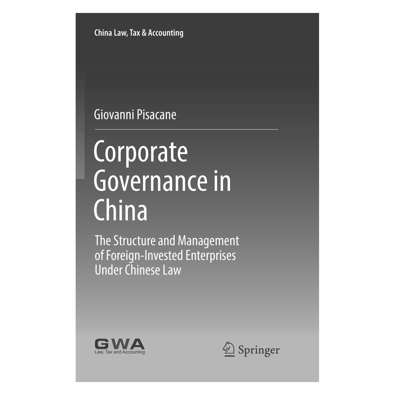 Springer Corporate Governance in China (Englisch, Softcover, Giovanni Pisacane) (56006401)