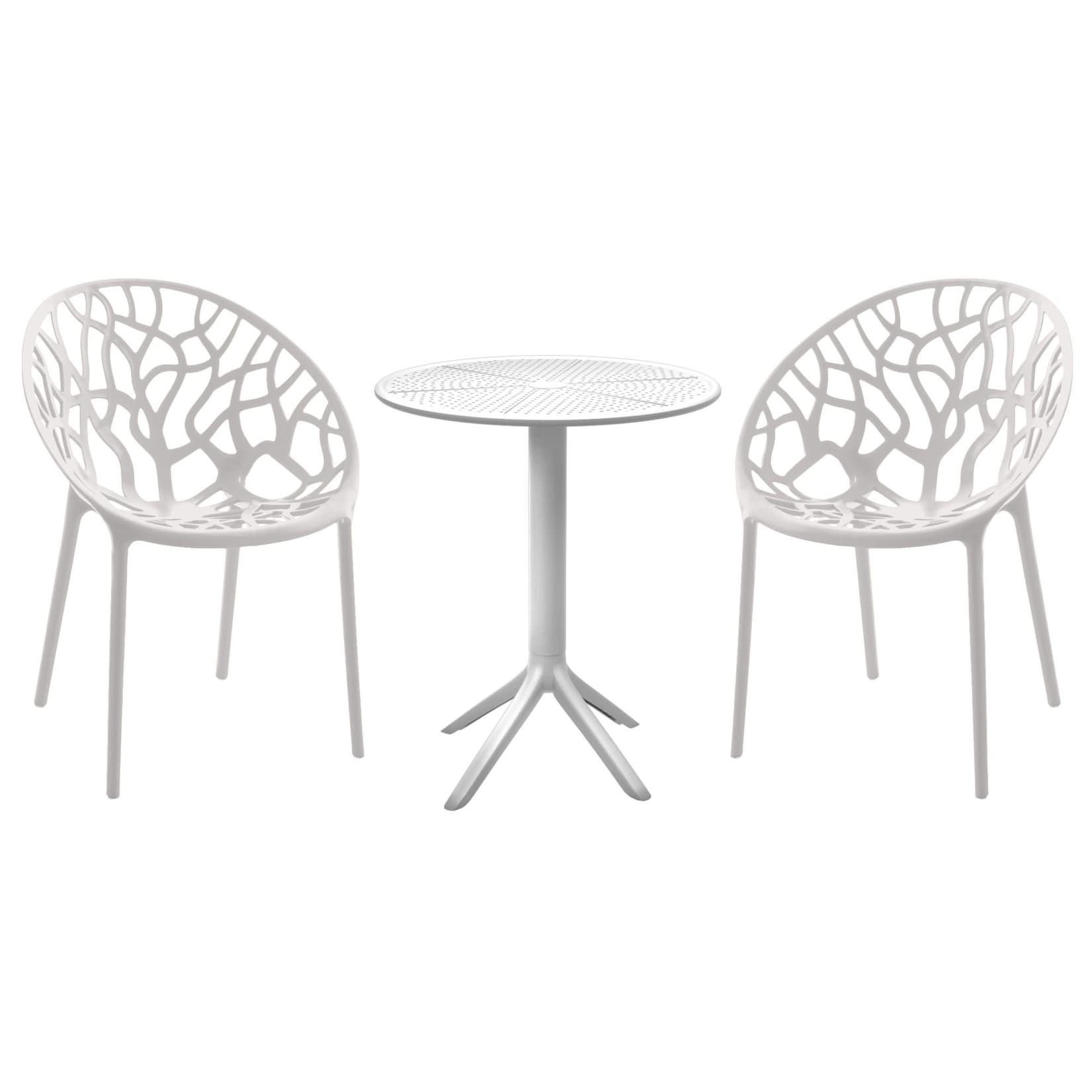 CLP Sitzgruppe Set, moderner Stil, hochwertiges Gestell schwarz, ideal für Esszimmer, Wohnküche, Serie Hoscana