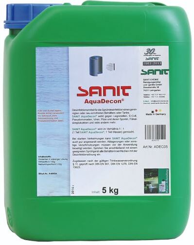 Sanit AquaDecon hygiène des mains 3384 Bidon de 5 litres