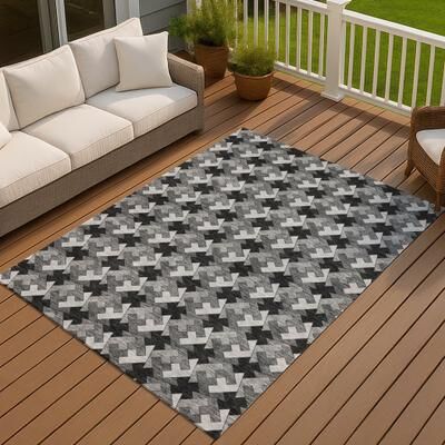 Addison Rugs Machine Washable Indoor/ Outdoor Modern Becker Chantille Rug