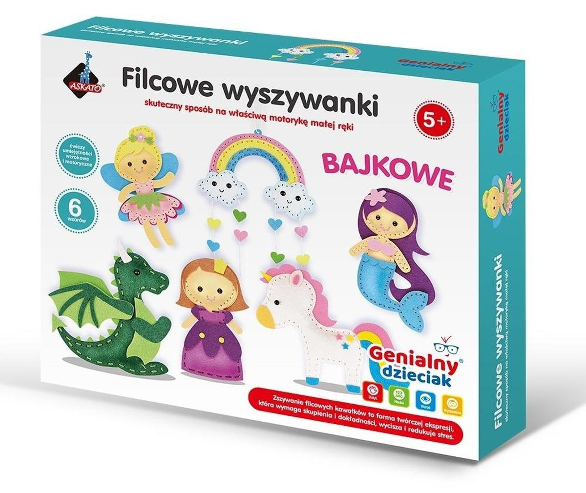 Askato Viltstikwerk Sprookjes Creatief naaien voor kinderen