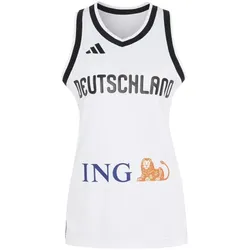 adidas DBB Basketball Heimtrikot Damen - white - M