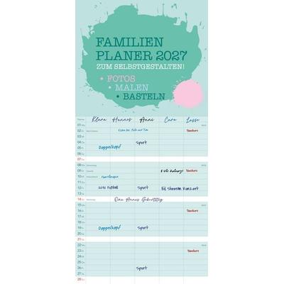 Familienplaner 2027 zum Selbstgestalten