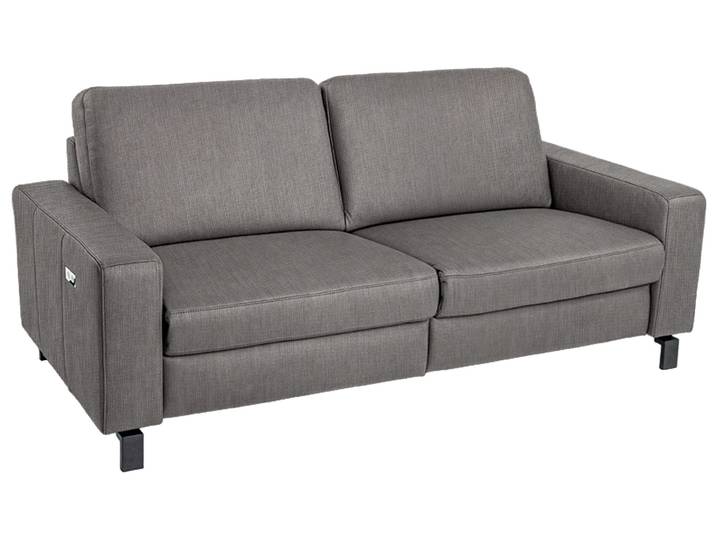 Sofa Cagliari Plus Basic Candy / Farbe: Stone / Material: Stoff Basic