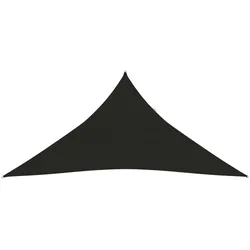 Helloshop26 - Sonnensegel/Sonnenschirm 160 g/m2 3 x 3 x 3 m HDPE schwarz 02_0009201