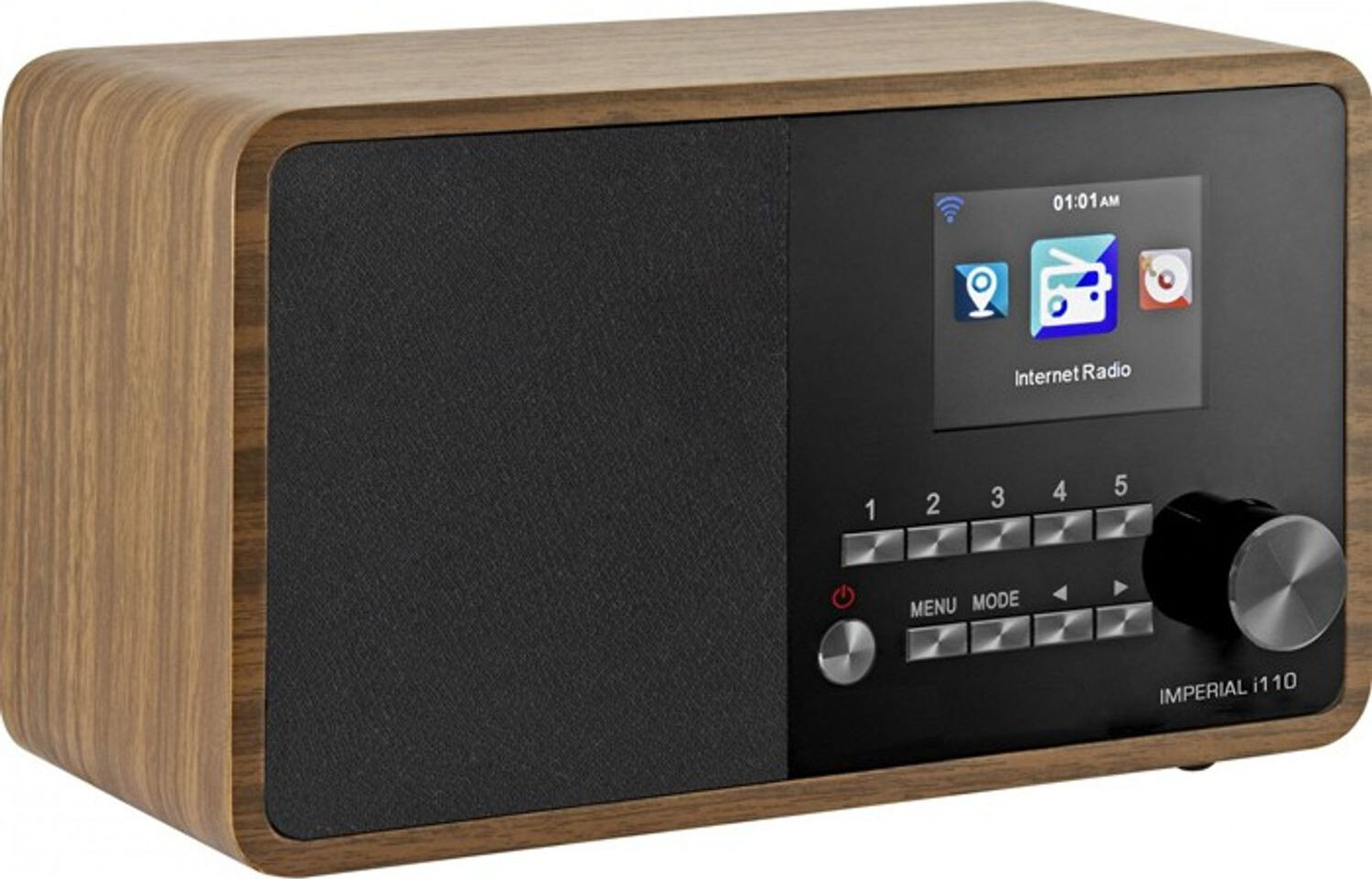 Imperial Collection Imperial Radio i110 Internetradio met TFT-kleurendisplay en houten afwerking
