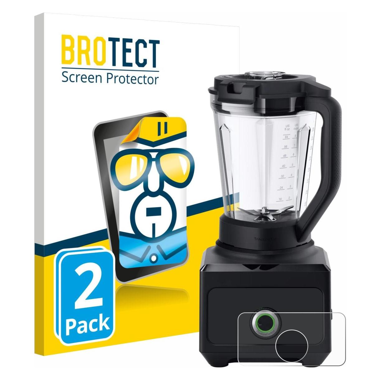 Brotect Schutzfolie für Braun PowerBlend 9 Displayschutz Displayschutzfolie Folie Klar Transparent (1861557)