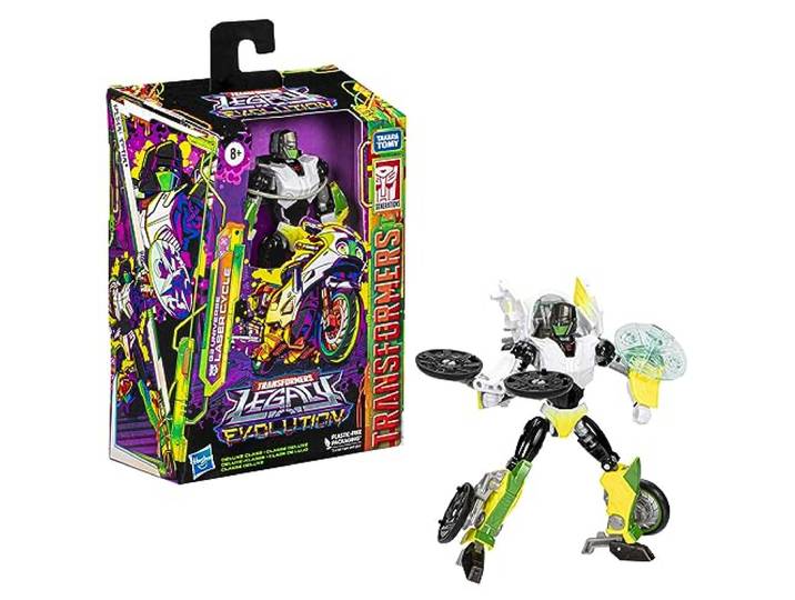 Transformers Generations Legacy Evolution Deluxe Class action figurine G2 Universe Laser Cycle 14 cm