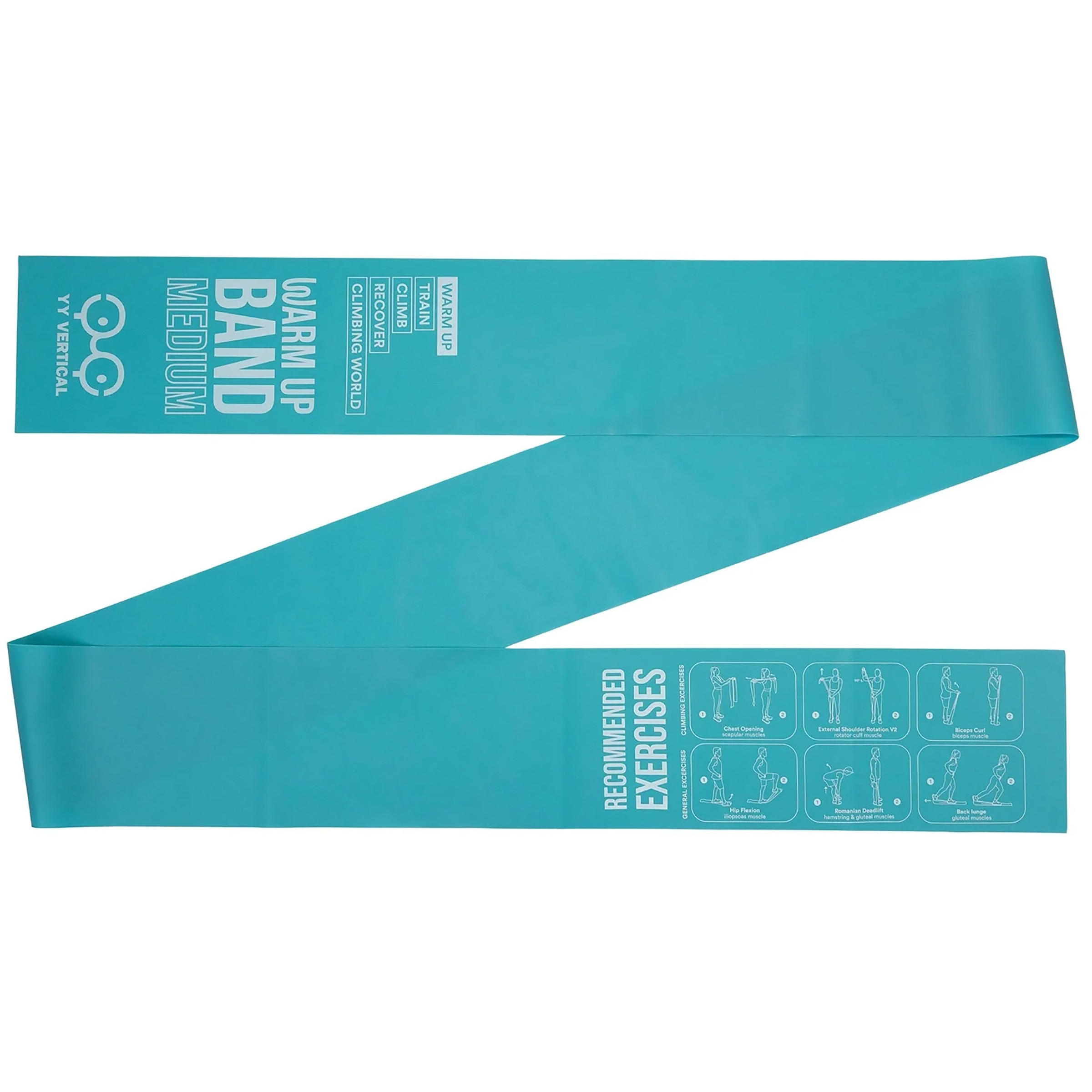 YY Vertical Warm Up Band Klettertraining blau Größe MEDIUM Training & Fitness
