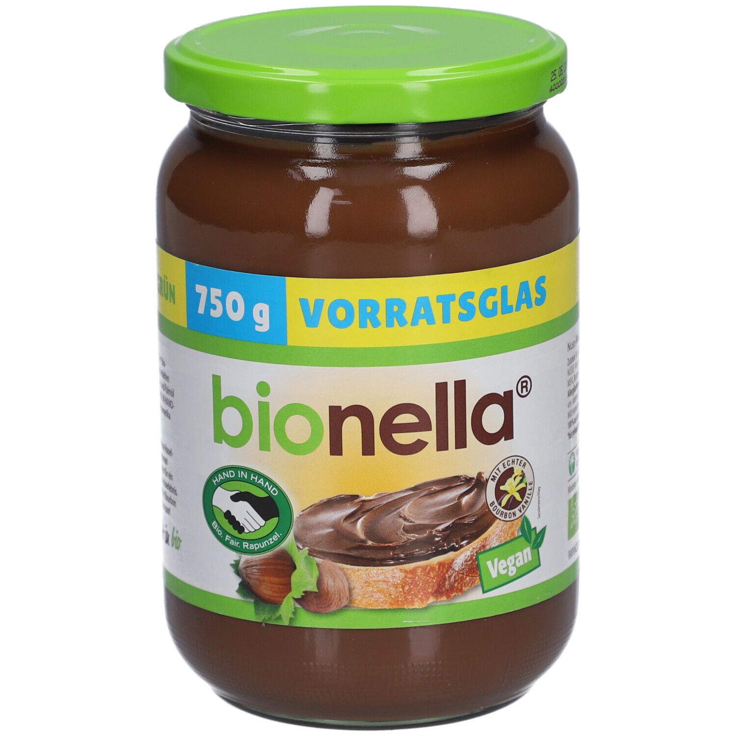 Rapunzel bionella Nussnougat-Creme vegan HIH 750 g Nicht relevant