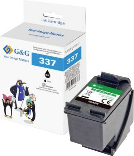 G&G Druckerpatrone Kompatibel GP-H337BK