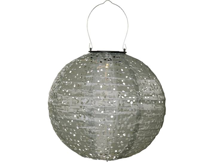 LED Solarleuchte Solar Dekoration Festa , grün, B:25cm H:25cm L:25cm T:25cm Ø:25cm, PARFORCE TRADITIONAL HUNTING, Leuchten, LED Solarleuchte, Solar, Dämmerungssensor, Lochmuster mit Schatteneffekt