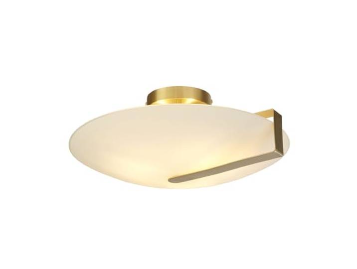 Searchlight Lighting Deckenleuchte, Metall, goldfarben, E27, max. 3 x 60 W, Durchmesser 41 cm, 3 l