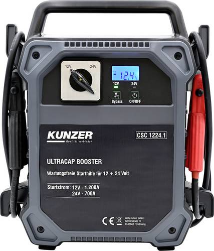 Kunzer CSC 1224.1 Kfz-Ladegerät, Schnellstartsystem