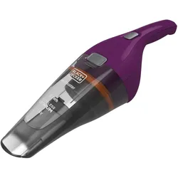 Black & Decker NVC115WQW, Staubsauger, Grau, Violett