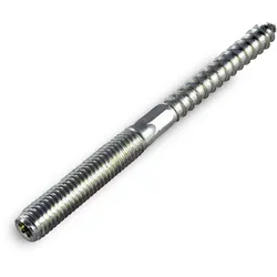 Stockschraube mit Vielzahn-Antrieb M 6 x 60 mm Stahl verzinkt