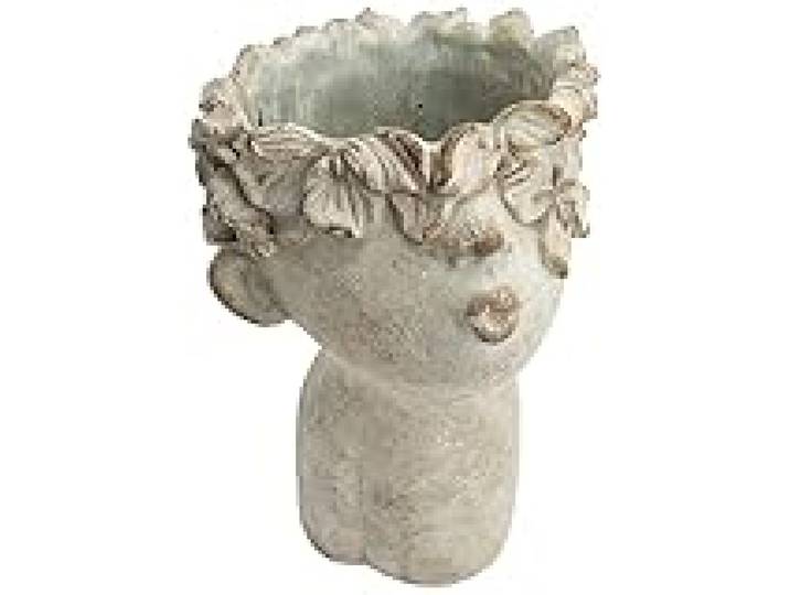 Amadeus Vase en Pierre Enfant Fleurs 17 cm
