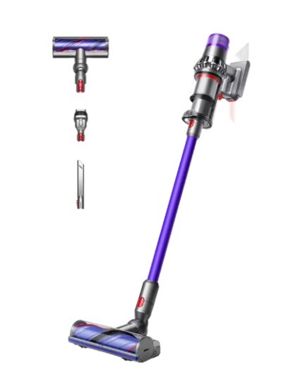 Dyson V11 Advanced, 2-in-1-Stabstaubsauger, Beutellos, Nickel, Violett, Trocken, Zyklonal, Teppich, Harter Boden, Vinyl, Holzboden