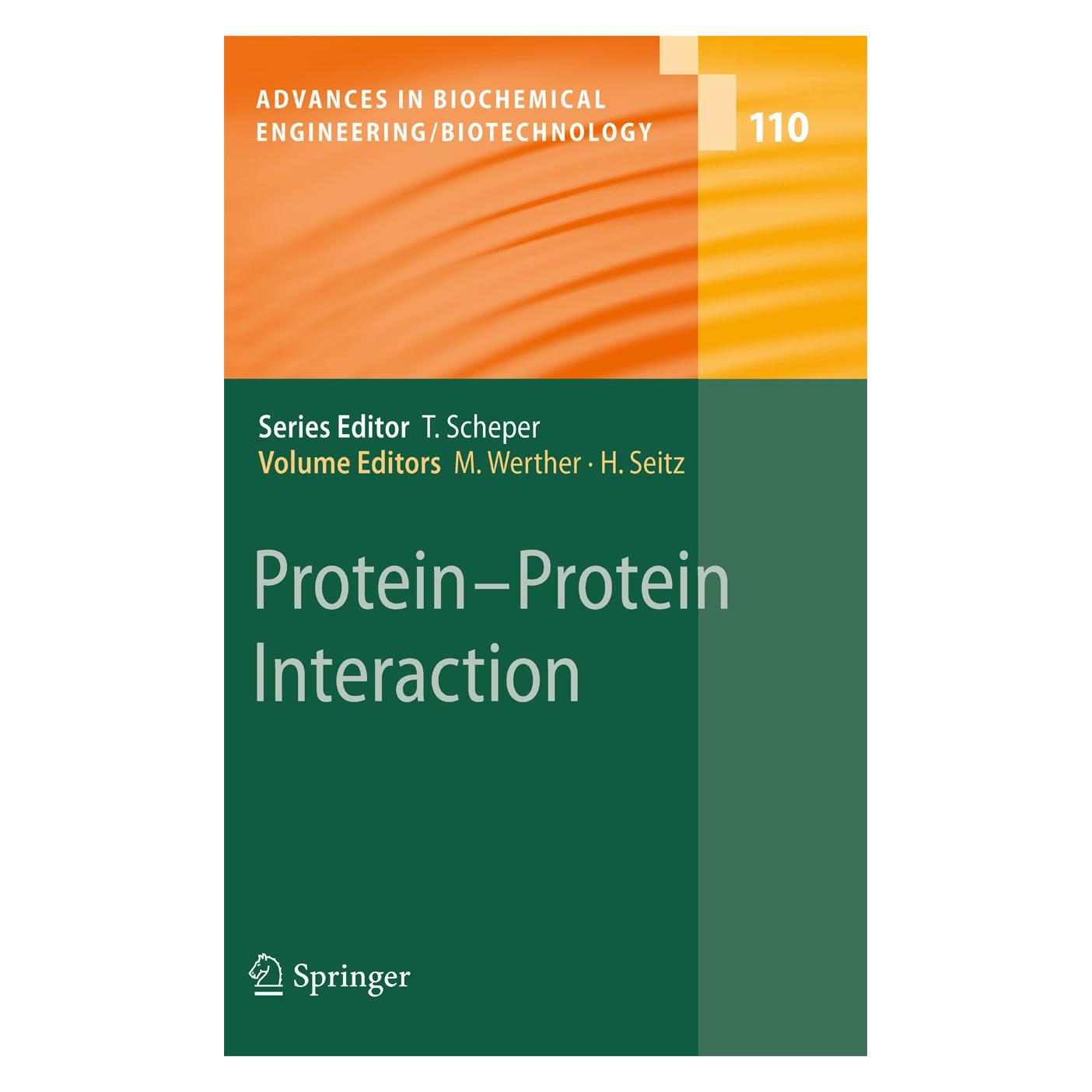 Springer Protein - Protein Interaction (9783540688174)