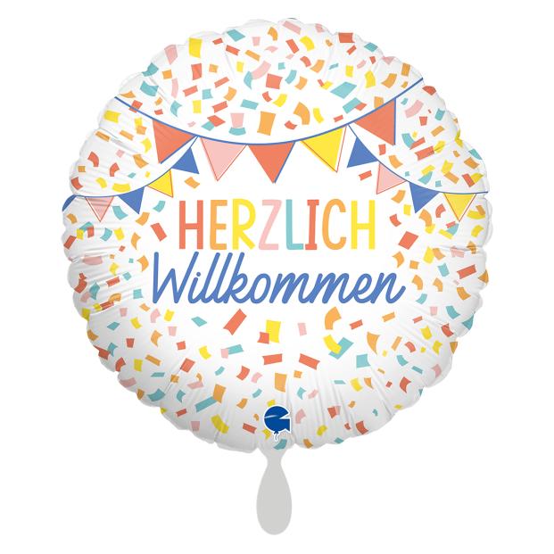 Grabo Folienballon Herzlich (1x) (49437S)