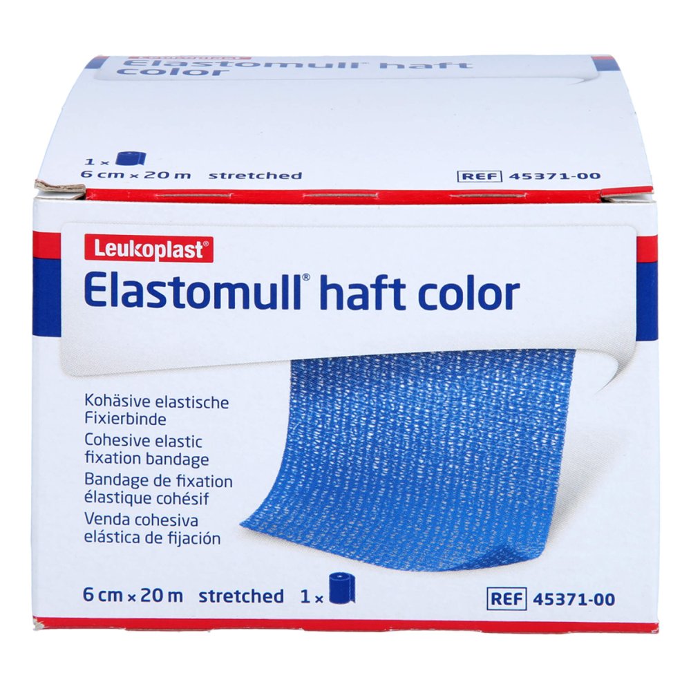 B2B Medical GmbH Elastomull Haft Color 6 Cmx20 M Fixierbinde blau 17992945