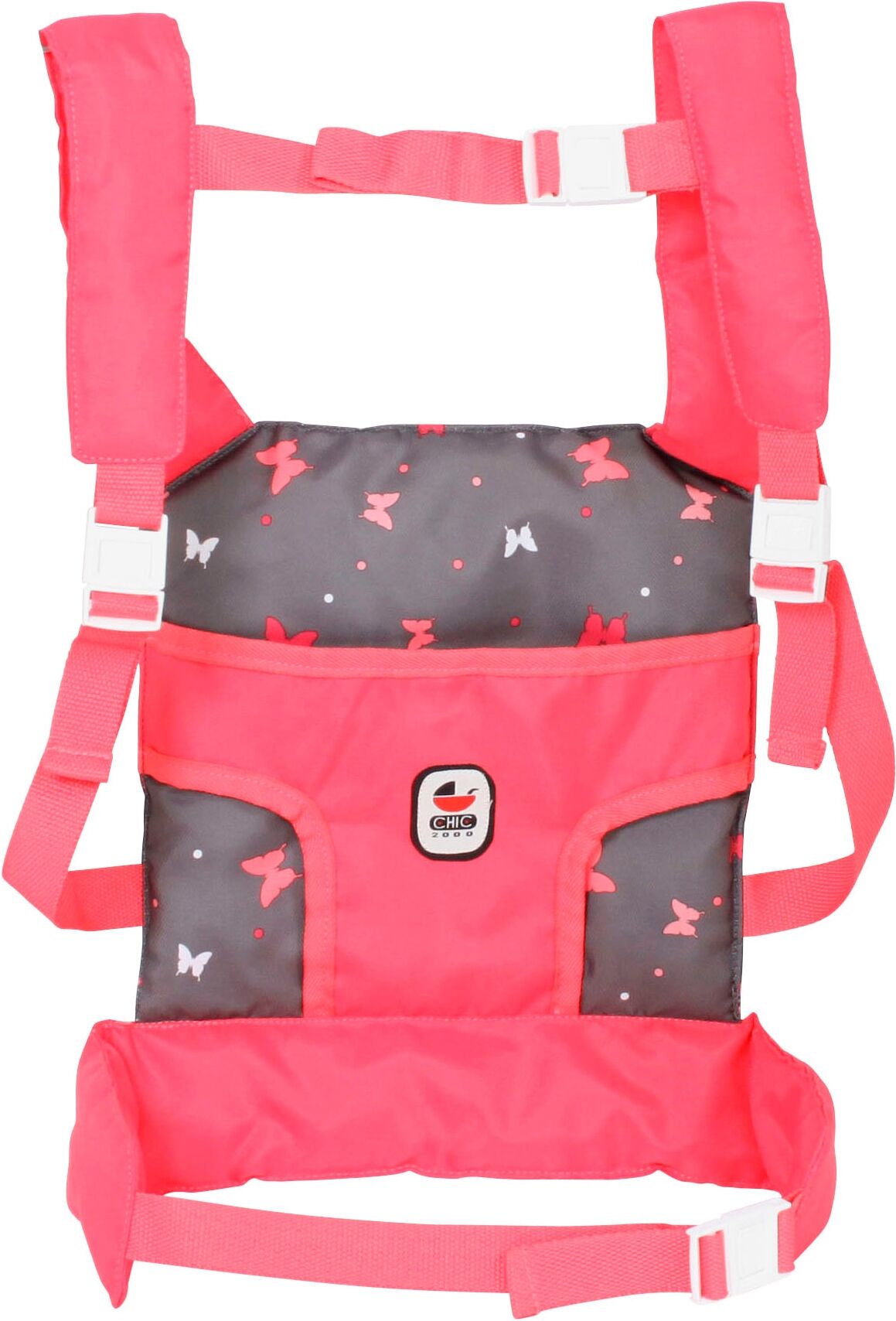 Puppen Bauchtrage CHIC2000 "Sternchen", orange (butterfly koralle), Puppenausstattungen, KinderB:31cm H:3cm T:26cm, Polyester, B:31cm H:3cm T:26cm