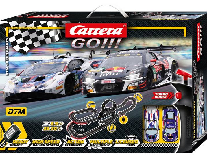 Carrera® Autorennbahn Carrera 20062596 - GO!!! DTM Speed Giants Rennbahn