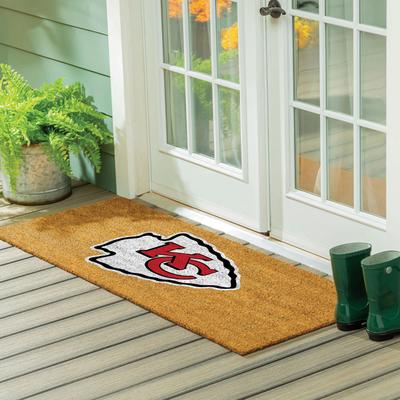 Evergreen Kansas City Chiefs Full Color Indoor/Outdoor Coir Mat