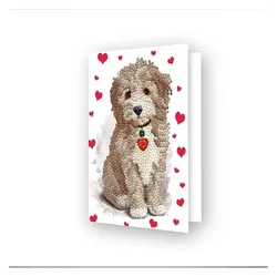 Diamond Dotz Grusskarte Thank you 12.6 x 17.7 cm